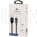 HARPER SCH-730 (USB TYPE C, 1м, оплетка силикон) черный