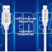 HARPER SCH-730 (USB TYPE C, 1м, оплетка силикон) белый