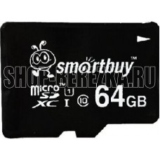 SMARTBUY (SB64GBSDCL10-00) MicroSDXC 64GB Class10 UHS-1