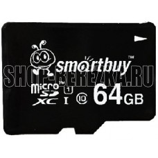 SMARTBUY (SB64GBSDCL10-00) MicroSDXC 64GB Class10 UHS-1