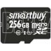 SMARTBUY (SB256GBSDCL10-01) MicroSDXC 256GB Class10 UHS-1 + адаптером