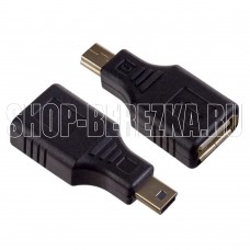 PERFEO (A7016) переходник USB2.0 A розетка - MINI USB вилка (5)
