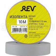 REV 28741 4 ПВХ 0,13х15мм Белая 10м DIY