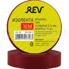 REV 28748 3 ПВХ 0,13х15мм Красная 10м DIY