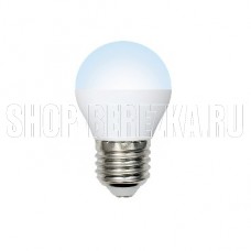 VOLPE (UL-00003827) LED-G45-9W/DW/E27/FR/NR Дневной белый свет 6500K