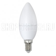 VOLPE (UL-00003803) LED-C37-9W/NW/E14/FR/NR Белый свет 4000K