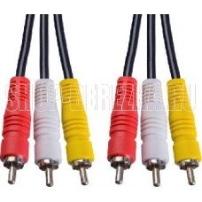 PERFEO (R3103) 3XRCA - 3XRCA 1.5 м