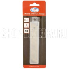 AUTOVIRAZH (AV-0618) Лезвия для ножа 18мм упаковка 10шт