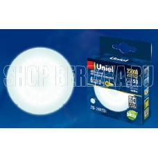 UNIEL (UL-00001669) LED-GX53-6W/NW/GX53/FR PLZ01WH матовая Белый свет