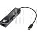 5BITES UA3C-45-09BK USB3.1 / 3*USB2.0 / RJ45 100MB / BLACK