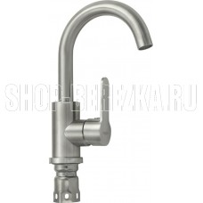 MAGNUS 9147 Смеситель на раковину , поворотный гусак , из нержавеющей стали марка 304 MAGNUS 9147 Смеситель на раковину , поворотный гусак , из нержавеющей стали марка 304