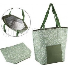 ECOS Термосумка Leaves Tote, CB-43, 20л, р-р: 42*17*34 см 5043