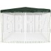GREEN GLADE Тент садовый 1028 3х3х2,5м полиэтилен