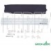 GREEN GLADE Тент садовый 1030 3х4х2,5м полиэстер