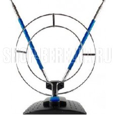 ЭФИР SE-910 DVB-T2/ДМВ+МВ, пассивная с кольцом (синие усы)