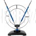 ЭФИР SE-910 DVB-T2/ДМВ+МВ, пассивная с кольцом (синие усы)