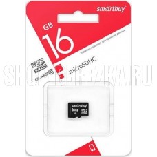 SMARTBUY (SB16GBSDCL10-00LE) MicroSDHC 16GB Сlass10 LE