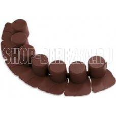 PROSPERPLAST Бордюр для сада Palisada 4,05м коричневый IPAL7-R222