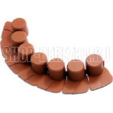 PROSPERPLAST Бордюр для сада Palisada 4,05м терракот IPAL7-R624