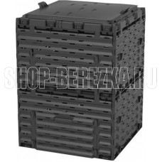 PITECO Компостер крышкой 300л чёрный K1130