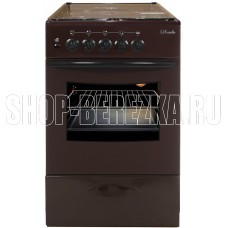 ЛЫСЬВА ГП 400 М2С-2у коричневая, со стеклянной крышкой