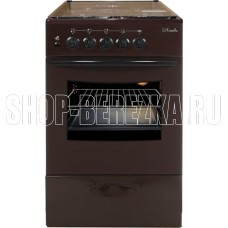ЛЫСЬВА ГП 400 М2С-2у коричневая, со стеклянной крышкой
