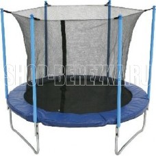 GREEN GLADE Батут 8-футовый 3 ножки 6 стоек без верхнего кольца (fiber rod) B7081