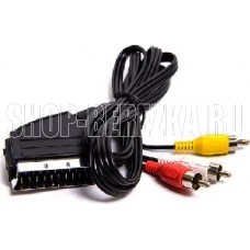 СИГНАЛ (6931) шнур Ск-3RCA 1,5 м (шт/шт) с переключателем