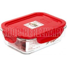 OURSSON CG0602S/RD контейнер стекл.0,63л.