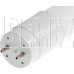 VOLPE (UL-00003087) LED-T8-24W/DW/G13/FR/FIX/O с матовым рассеивателем G13 неповоротный Серия Optima 6