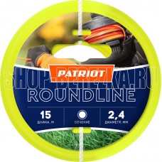 PATRIOT 805201017 D 2,4 мм L 15 м (круглая, желтая) Леска Standart для триммеров