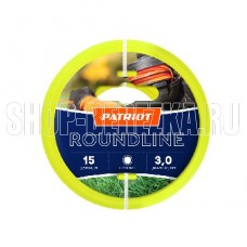PATRIOT 805201019 D 3,0 мм L 15 м (круглая, желтая) Леска Standart для триммеров