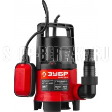 ЗУБР НПГ-М1-400 Насос погружной дренажный для загрязненной воды