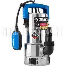 ЗУБР НПГ-Т3-1100-С Насос погружной дренажный для грязной воды