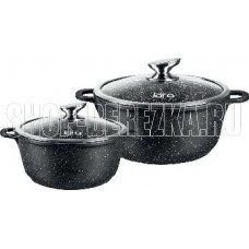 LARA LR02-111 Набор посуды LARA RIO, 2 пр., (кастр. 3.1л + 5,0л)