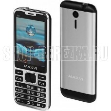 MAXVI X10 Metallic Silver (2 SIM)