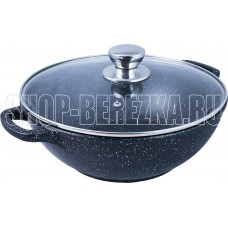 ТРАДИЦИЯ ТГ0283 а/пр литой 28см 4,0л стекл/кр Гранит