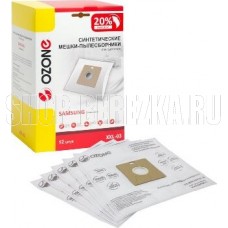 OZONE XXL-03 Мешки-пылесборники синтетические 12 шт