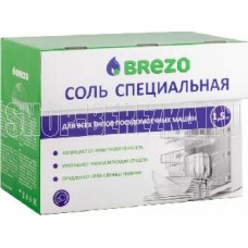BREZO 97008 Специальная соль для посудомоечной машины 1500 г.