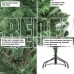 ROYAL CHRISTMAS DAKOTA REDUCED PVC - 120CM 85120