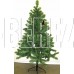 ROYAL CHRISTMAS DAKOTA REDUCED PVC - 120CM 85120