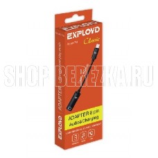 EXPLOYD EX-AD-758 Переходник - адаптер 8 Pin Classic черный