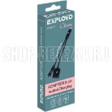 EXPLOYD EX-AD-761 Jack 3,5mm - 8 Pin Classic черный