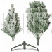 ROYAL CHRISTMAS Ель FLOCK TREE PROMO HINGED - 150CM 164150