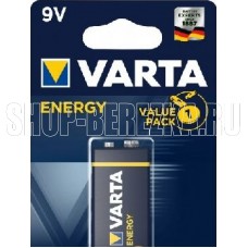 VARTA Крона 6LR61 BL1 ENERGY ALKALINE 9V (4122) (6122301401)