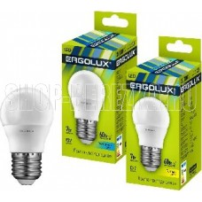ERGOLUX (12145) LED-G45-7W-E27-4K