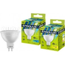 ERGOLUX (12159) LED-JCDR-7W-GU5.3-4К