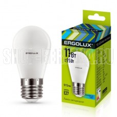 ERGOLUX (13631) LED-G45-11W-E27-4K