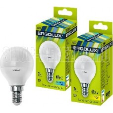 ERGOLUX (12142) LED-G45-7W-E14-3K