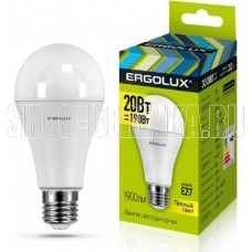 ERGOLUX (13182) LED-A65-20W-E27-3K